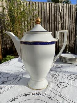 Ensemble de café vintage König.pr. Tettau Bavaria + assiettes à dessert