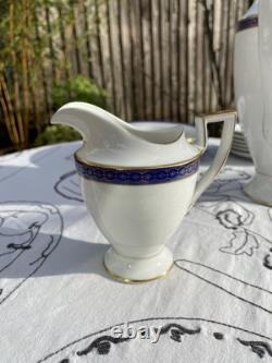 Ensemble de café vintage König.pr. Tettau Bavaria + assiettes à dessert