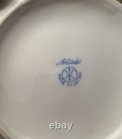Ensemble de café vintage Noritake en porcelaine de bone china 9 pièces en parfait état avec lustre.