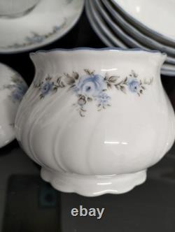 Ensemble de café vintage REGINA 19 pièces Allemagne motif floral délicat Exc Ensemble de café vintage REGINA 19 pièces Allemagne motif floral délicat Exc