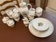 Ensemble De Café Vintage Rare Royal Tettau Bavière Allemagne Roses Roses