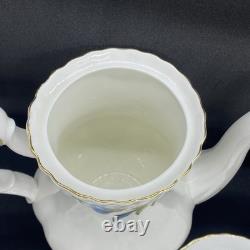 Ensemble de café vintage Royal Albert Brigadoon, magnifique design de chardon 15 pièces