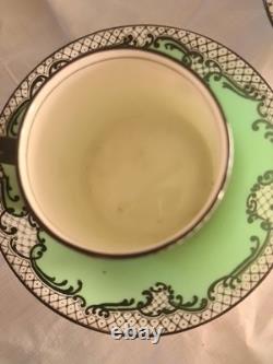 Ensemble de café vintage Royal Doulton 5 tasses / sous-tasses H563 1917