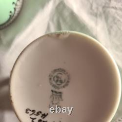 Ensemble de café vintage Royal Doulton 5 tasses / sous-tasses H563 1917