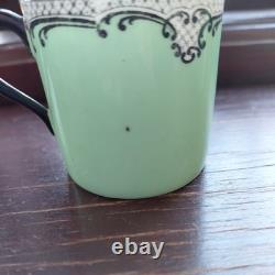 Ensemble de café vintage Royal Doulton 5 tasses / sous-tasses H563 1917