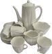 Ensemble De Café Vintage Shelley White Dainty De 15 Pièces 272101 En Fine Porcelaine D'angleterre