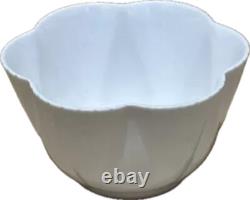 Ensemble de café vintage Shelley blanc délicat 15 pièces 272101 en fine porcelaine d'Angleterre