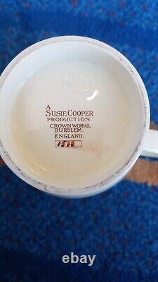 Ensemble de café vintage Susie Cooper 6 pièces