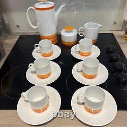 Ensemble de café vintage Thomas Rosenthal par Richard Scharrer Carousel allemand