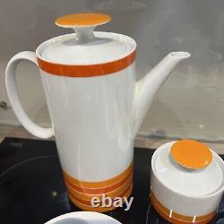 Ensemble de café vintage Thomas Rosenthal par Richard Scharrer Carousel allemand