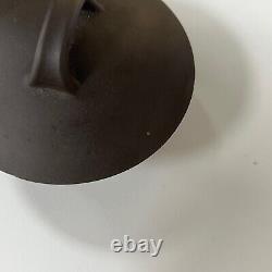 Ensemble de café vintage de 18 pièces Dansk Flamestone marron avec cafetière, crémier et tasse et sous-tasse.