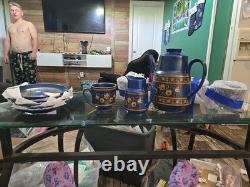 Ensemble de café vintage des années 70 Winterling Schwarzenbach Bavière Allemagne de l'Ouest