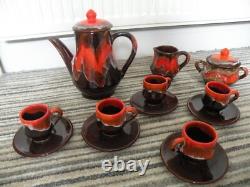 Ensemble de café vintage français de Vallauris