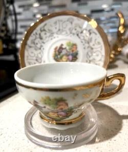 Ensemble de café vintage magnifique de Bavière, fabriqué en Allemagne, Madonna, jamais utilisé