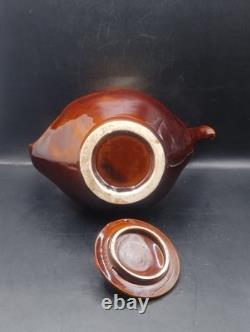 Ensemble de café vintage style Vallauris français, pot, cruche, sucre, 4 tasses et soucoupes Rfbx60