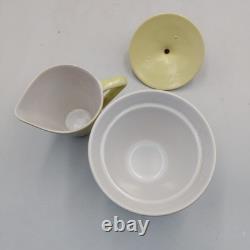 Ensemble de cafetière HUIZEN Carafe 6 tasses sous-tasses pichet et bol avec couvercle Hollande Citron années 60 Ensemble de cafetière HUIZEN Carafe 6 tasses sous-tasses pichet et bol avec couvercle Hollande Citron années 60