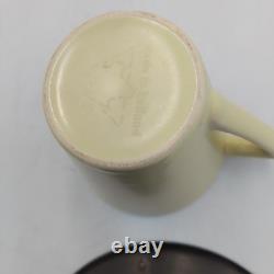 Ensemble de cafetière HUIZEN Carafe 6 tasses sous-tasses pichet et bol avec couvercle Hollande Citron années 60