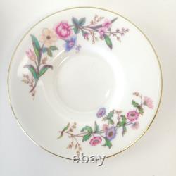 Ensemble de cafetière Vintage Wedgwood Devon Sprays Floral - 15 pièces