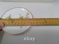 Ensemble de cafetière et 4 soucoupes Vintage Royal Doulton Passion Flower