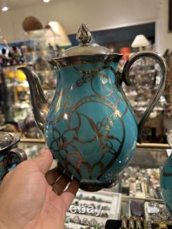 Ensemble de cafetière, sucrier et crémier vintage Marie Luise Seltmann Weiden Bavière