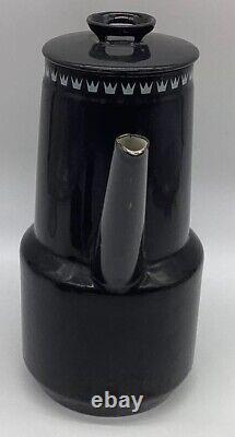 Ensemble de cafetière vintage, crémier, sucrier Glue & Marstrand, danois des années 1960