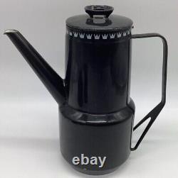 Ensemble de cafetière vintage, crémier, sucrier Glue & Marstrand, danois des années 1960