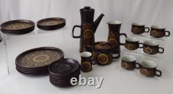 Ensemble de dîner / café / thé vintage Denby Arrabesque collection incomplète