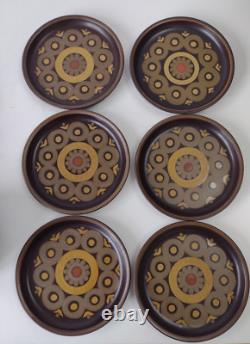 Ensemble de dîner / café / thé vintage Denby Arrabesque collection incomplète