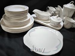 Ensemble de dîner et café Royal Albert Horizon AURORA 1986 très rare pour 6 personnes