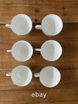 Ensemble de dîner et de café Wedgewood Amherst en porcelaine fine vintage, 64 pièces