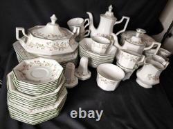 Ensemble de dîner, thé et café vintage Eternal Beau pour 6 (2)