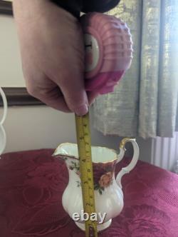 Ensemble de grande cafetière Vintage Royal Albert Old Country Roses de 19 pièces