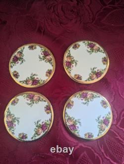 Ensemble de grande cafetière Vintage Royal Albert Old Country Roses de 19 pièces