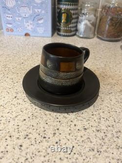 Ensemble de poterie celtique vintage Newlyn des années 1960 fabriqué en Cornouaille