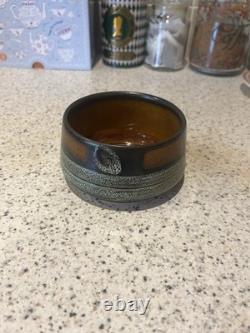 Ensemble de poterie celtique vintage Newlyn des années 1960 fabriqué en Cornouaille