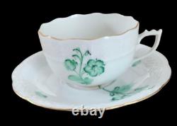 Ensemble de quatre tasses à café avec soucoupes Herend Vintage (1948-1993)