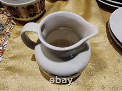 Ensemble de six pièces de thé/café allemand Vintage GDR Colditz