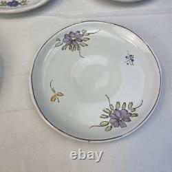 Ensemble de soucoupe et tasse à café espresso vintage martres tolosane France cottage de ferme