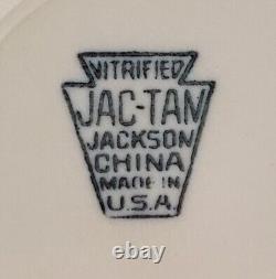 Ensemble de soucoupe et tasse à café/mug de restaurant Vintage Baker's, 8 pièces, Jac-Tan Jackson China