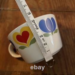 Ensemble de tasse à café/thé et soucoupe Vintage ARABIA de Finlande KÖNNI, design Olga Osol