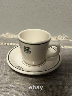 Ensemble de tasse et soucoupe vintage du Service forestier des États-Unis des années 1930 (voir description)