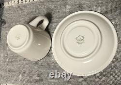 Ensemble de tasse et soucoupe vintage du Service forestier des États-Unis des années 1930 (voir description)