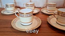 Ensemble de tasses à café et soucoupes Vintage Copeland Spode, vers 1900