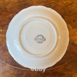 Ensemble de tasses à café/thé en porcelaine vintage japonaise avec motif de cour.