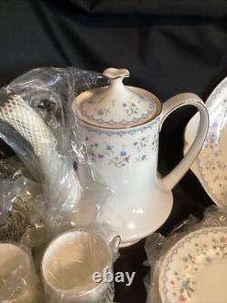 Ensemble de thé / café PARAGON FLORABELLE vintage de 46 pièces neuf