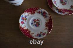 Ensemble de thé/café Paragon Rockingham Red