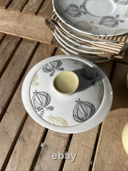 Ensemble de thé/café Thomas Sigvard Bernadotte THO138 1959 Constanze Oignon Allemagne