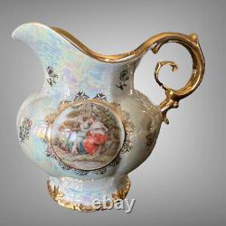 Ensemble de thé/café en porcelaine Madonna Sonnenberg RDA des années 1960 pour 4 personnes, 16 pièces