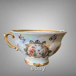 Ensemble de thé/café en porcelaine Madonna Sonnenberg RDA des années 1960 pour 4 personnes, 16 pièces