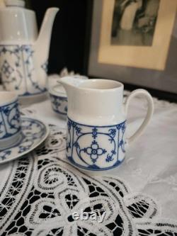 Ensemble de thé/café en porcelaine allemande Vintage Winterling Strawflower Bavaria